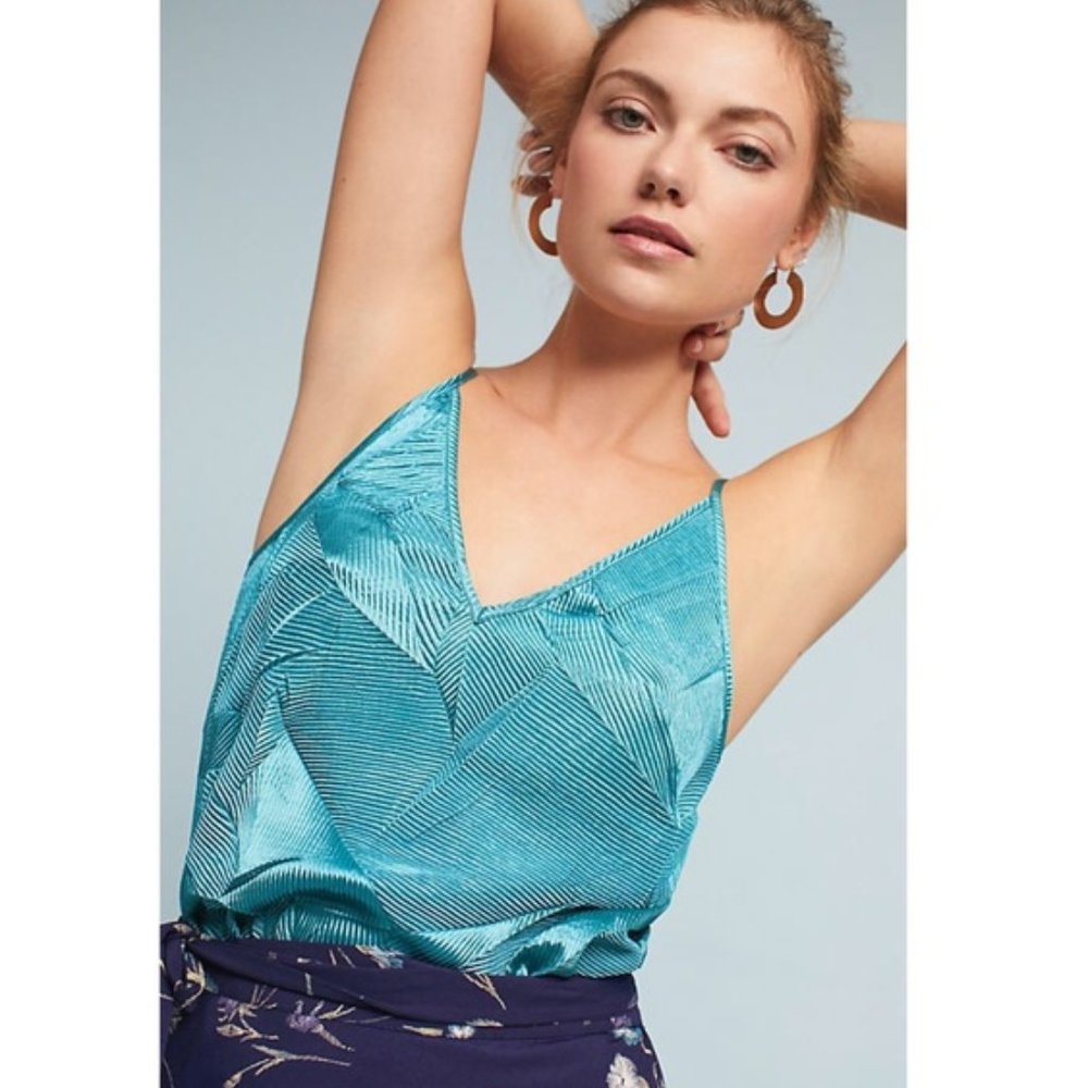 🆕FLOREAT│Textured Cami - by Anthropologie